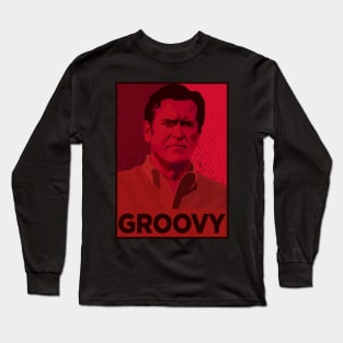 ASH WILLIAMS GROOVY (Ash vs Evil Dead) Long Sleeve T-Shirt